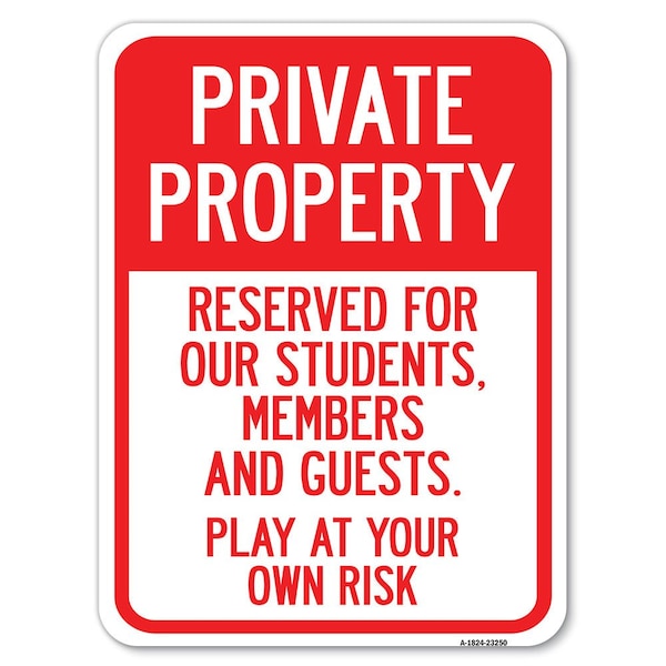 Safety Sign, 18 in Height, Aluminum, 23250